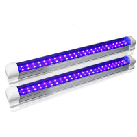 High quality UVA Lamp 2ft 4ft 18W 1200MM 5W 300MM UV ultra-thin LED Tube Lamp T8 Light 365nm 395nm