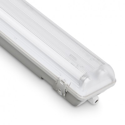 IP65  2ft 4ft 5ft 6ft single  double 9W 18W 24W 100lm  GS ERP ROHS t8 led tube lighting triproof  led fixture