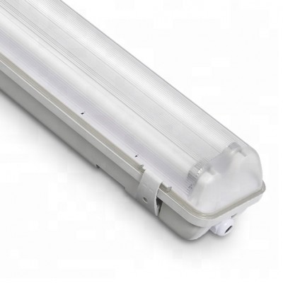 economic     18W 36W 58W 220-240v t8 holder 60cm 120cm 150cm IP65 waterproof  light  fluorescent tube lamp vapor tight led